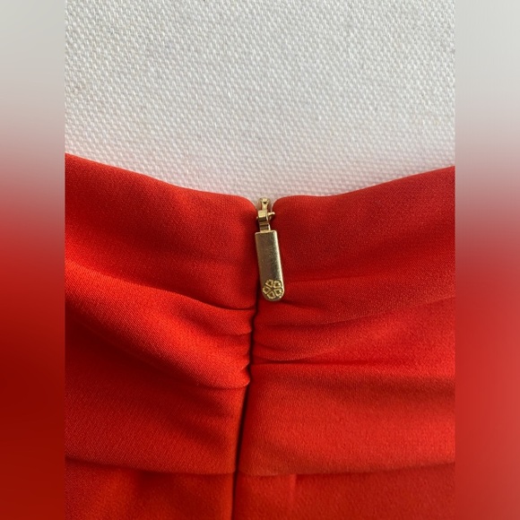 Trina Turk Imperative Portrait Neck Orange Sheath Dress 
Size 2 NWT - Picture 5 of 8